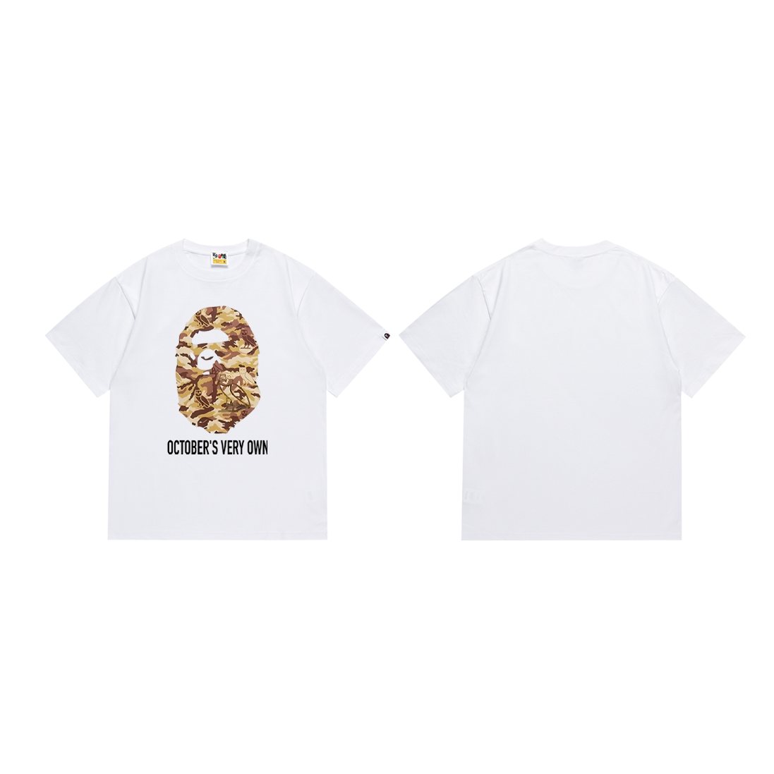 BAPE Camo Ape-Head Graphic T-Shirt ¡ª front