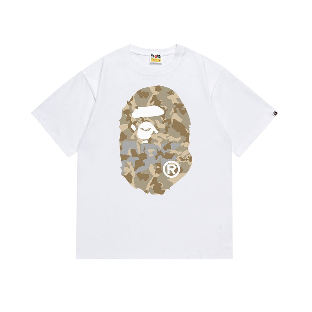 BAPE Camo Ape-Head Graphic T-Shirt ¡ª front