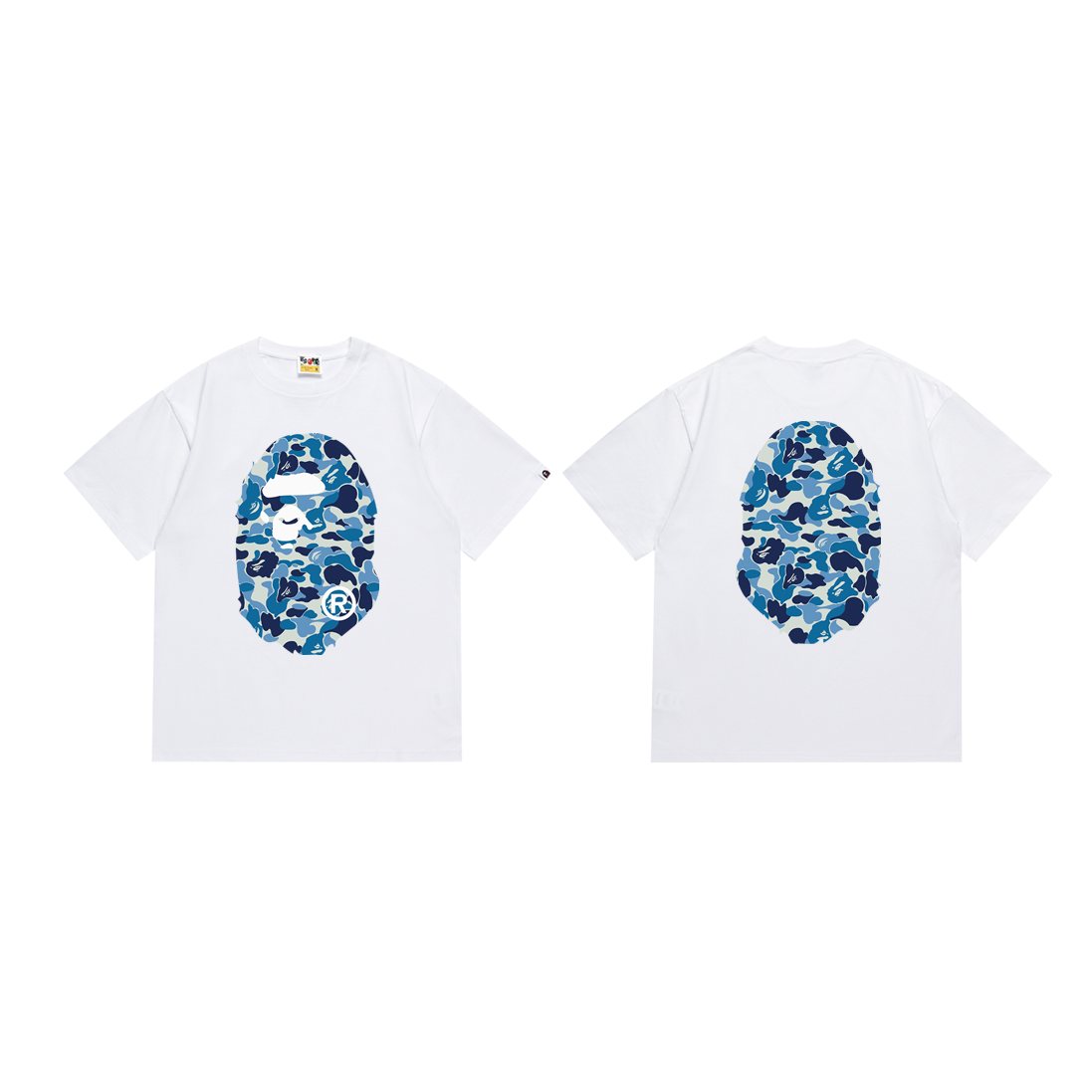 BAPE Camouflage Ape-Head Graphic Short-Sleeve T-Shirt ¡ª comparison