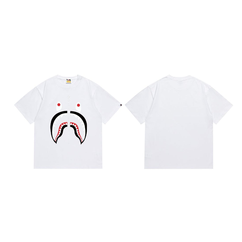 BAPE Shark Zip Graphic T-Shirt ¡ª front