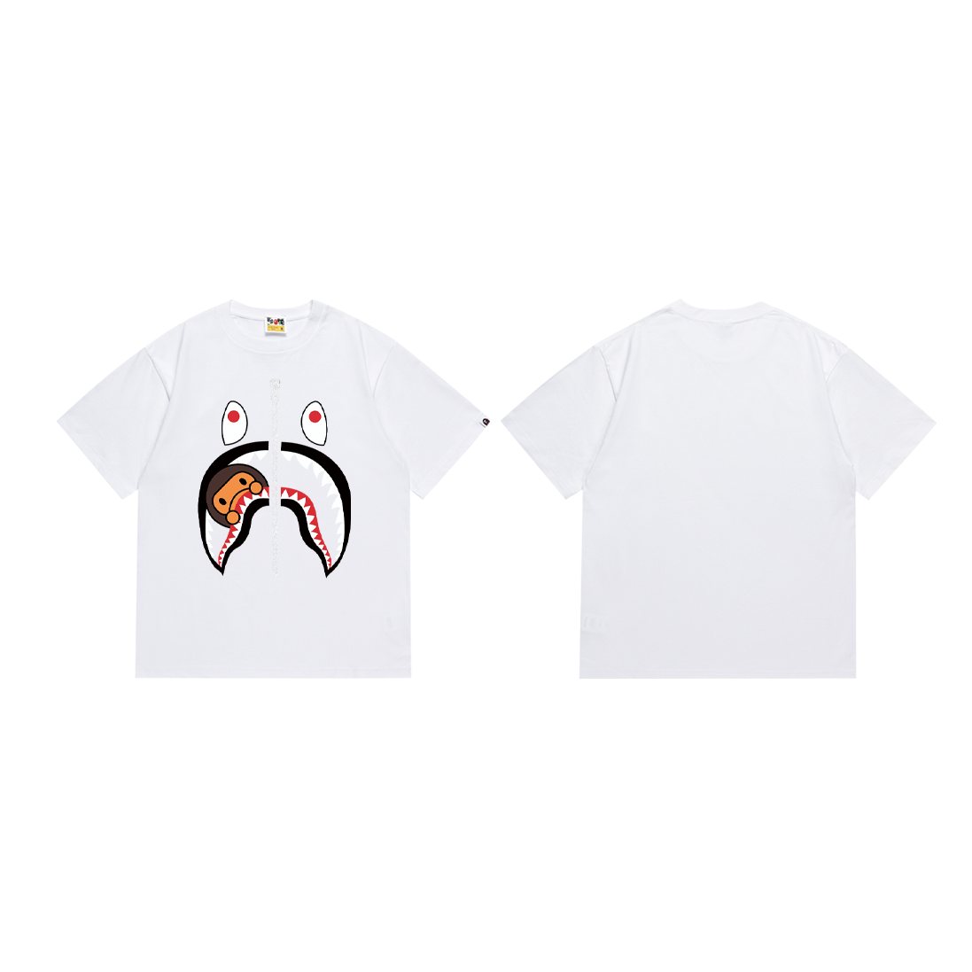 BAPE Shark Face Graphic T-Shirt ¡ª front