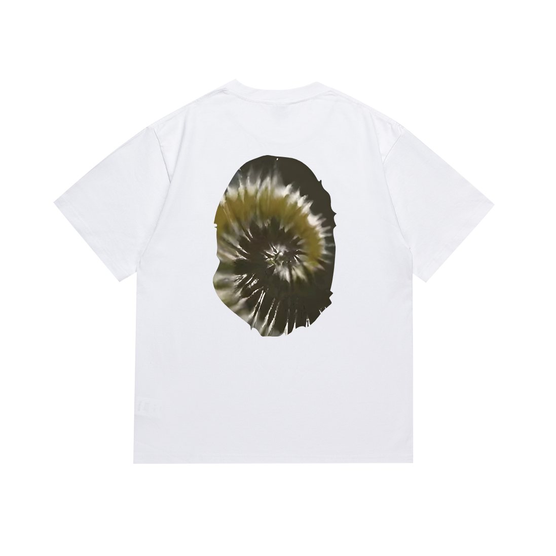 BAPE Tie-Dye Ape-Head Graphic T-Shirt ¡ª back