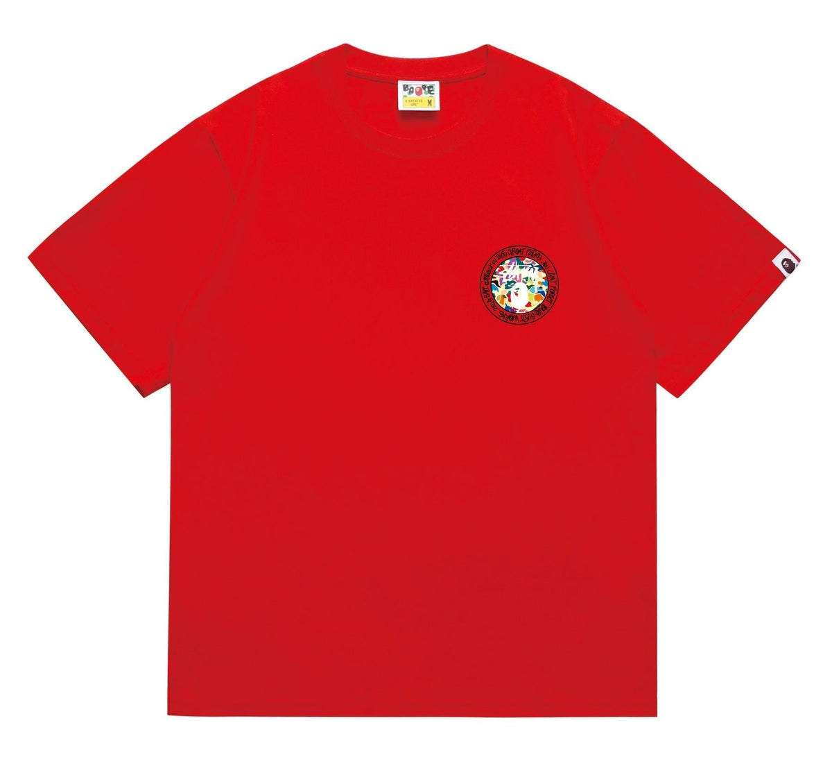 BAPE Circular Ape Graphic T-Shirt ¡ª front