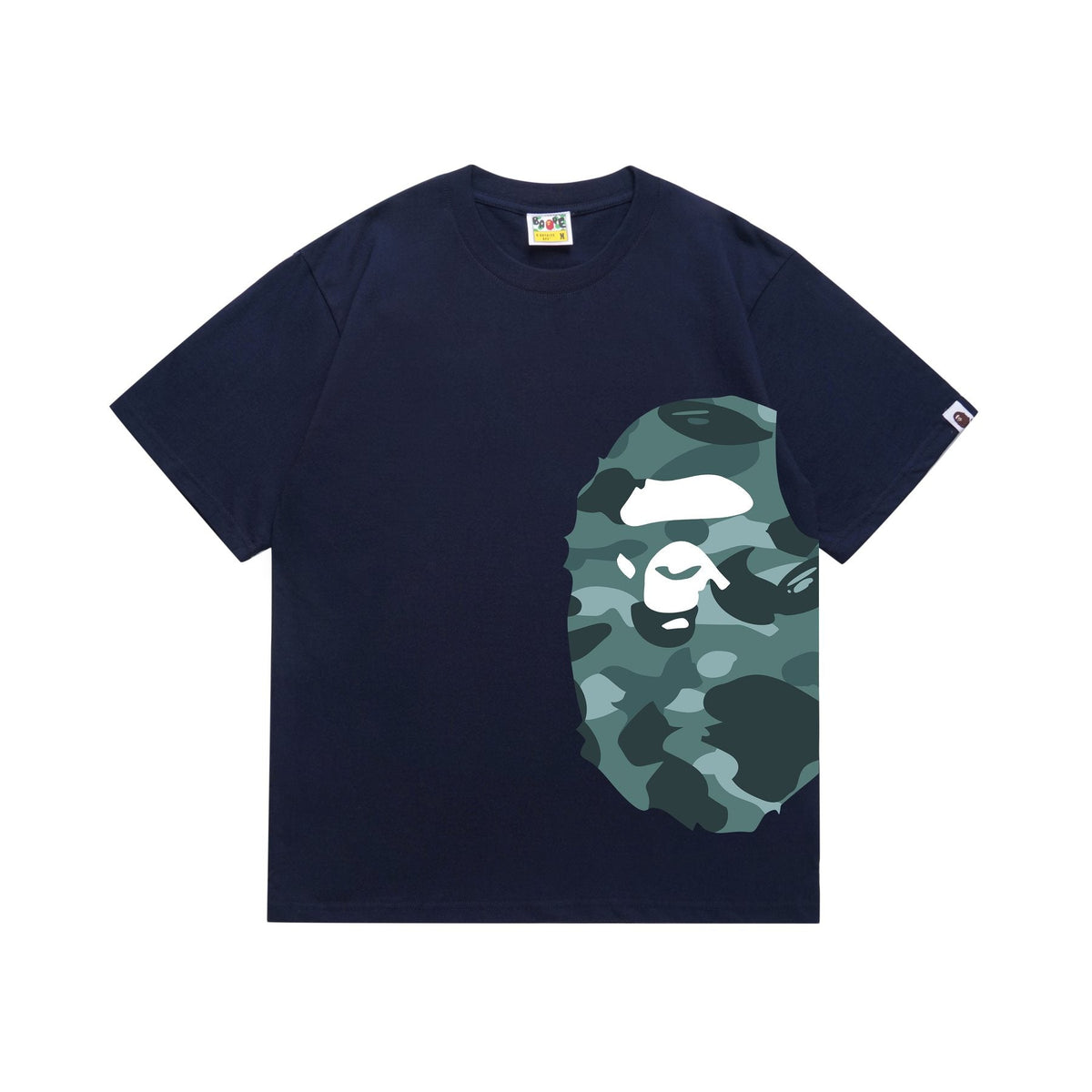 BAPE Camo Ape-Head Side Graphic T-Shirt ¡ª front