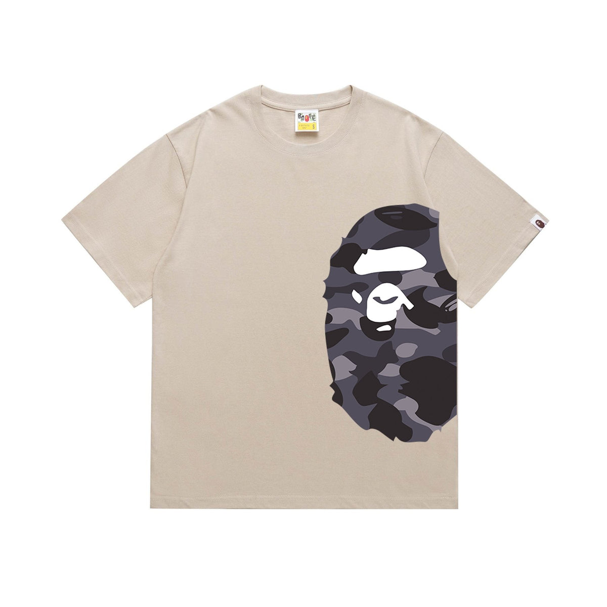 BAPE Camo Ape Face Graphic T-Shirt ¡ª front
