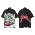 Godspeed Washed Black Rock Graphic T-Shirt ¡ª hero