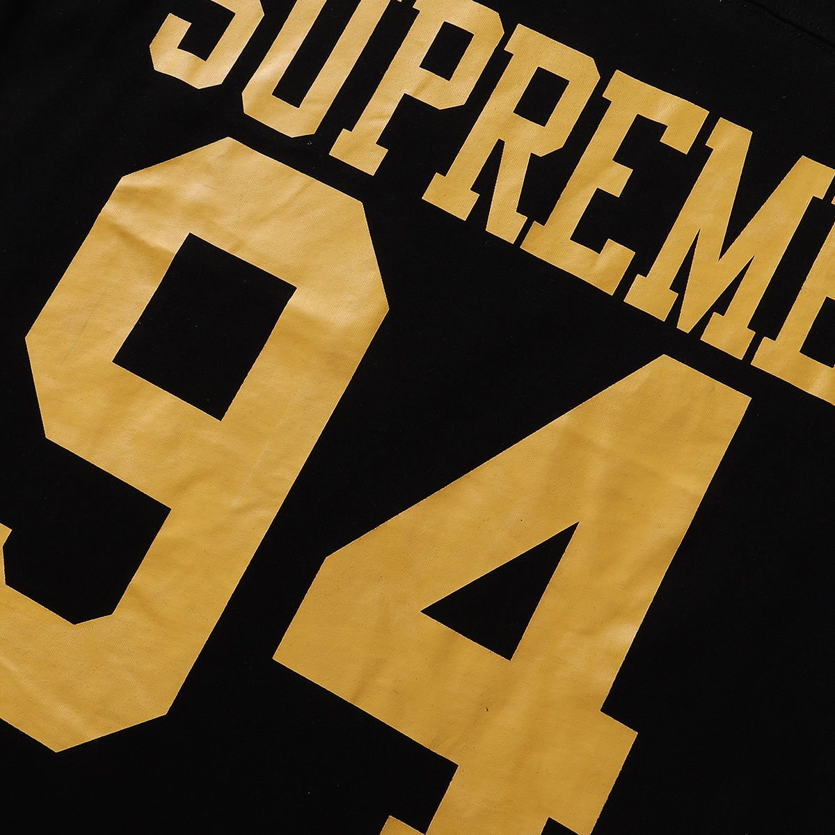 Supreme Split Football Graphic Short-Sleeve T-Shirt ¡ª detail