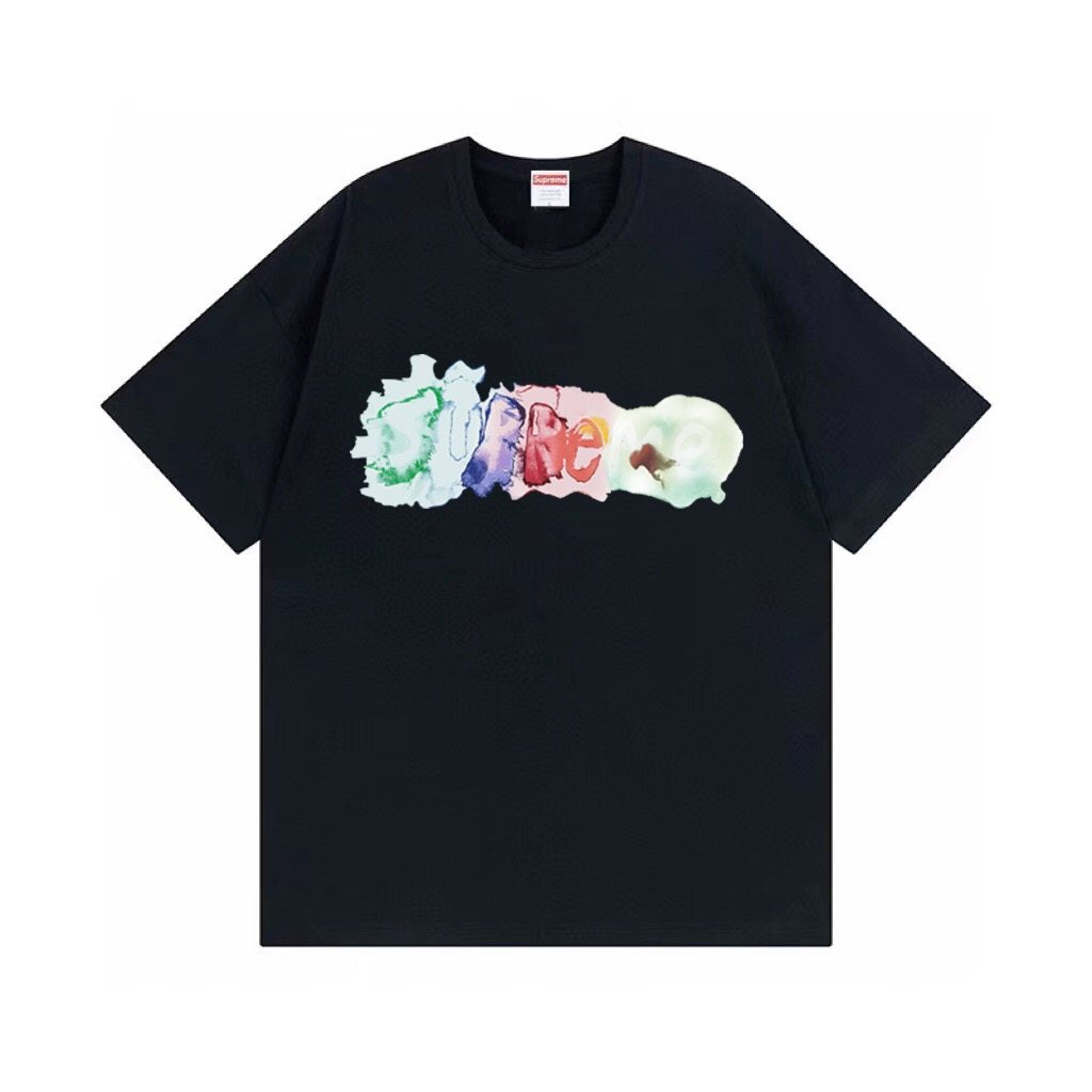 Supreme Watercolor Logo Graphic T-Shirt ¡ª hero