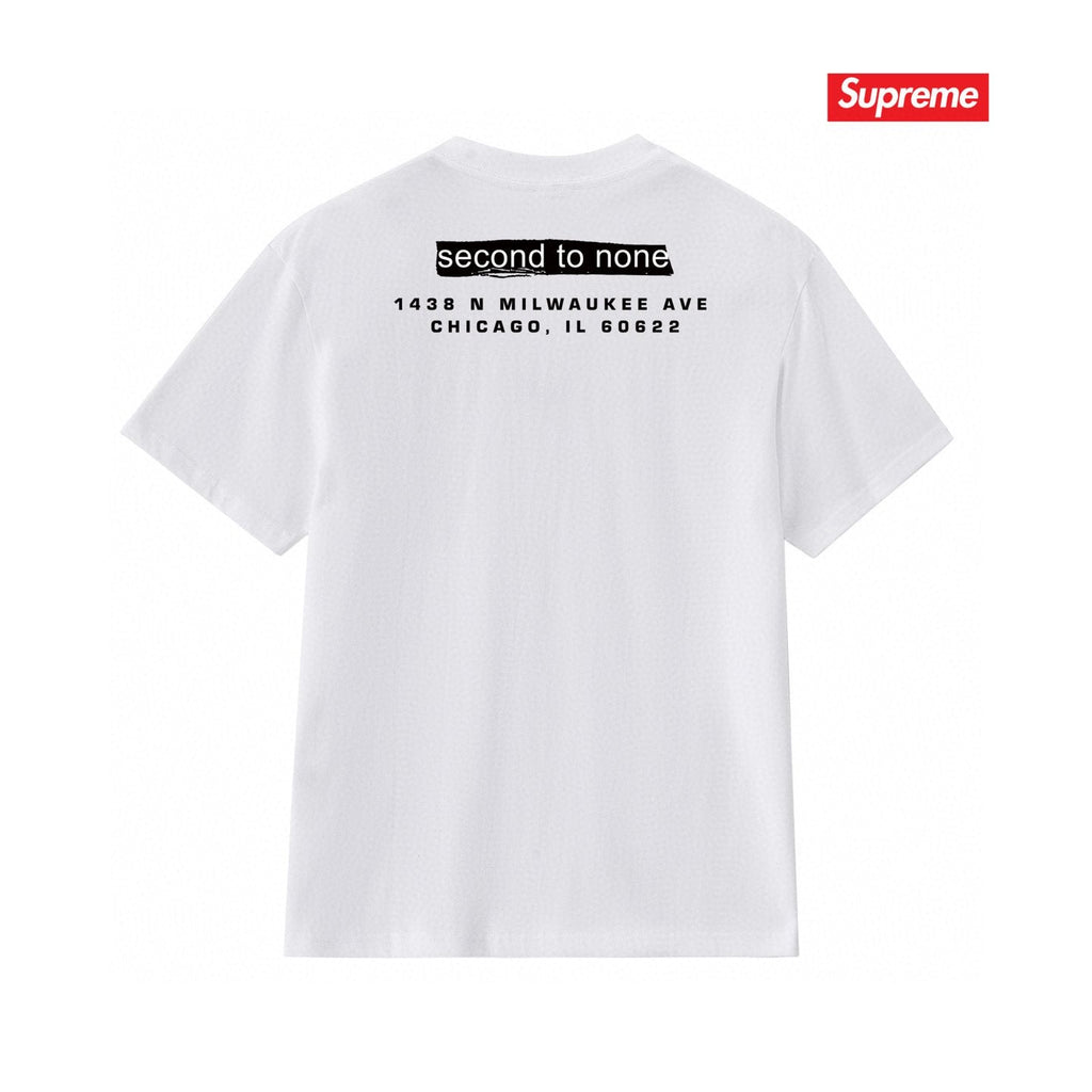 Supreme Chicago Store Opening Graphic Short-Sleeve T-Shirt ¡ª back