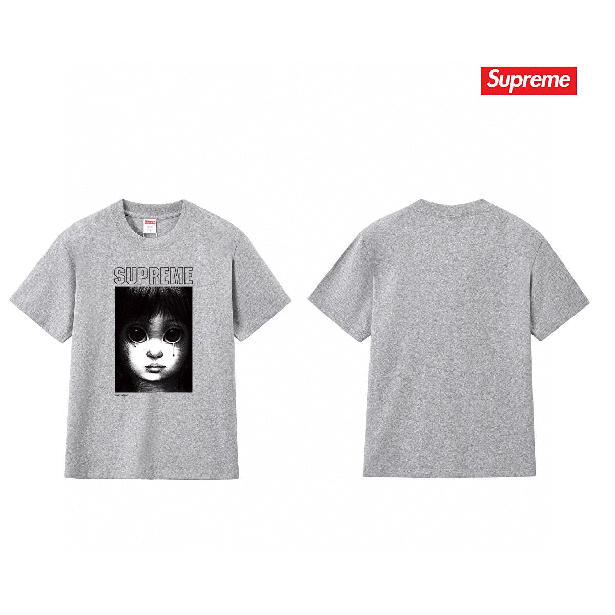 Supreme Portrait Graphic Short-Sleeve T-Shirt ¡ª back