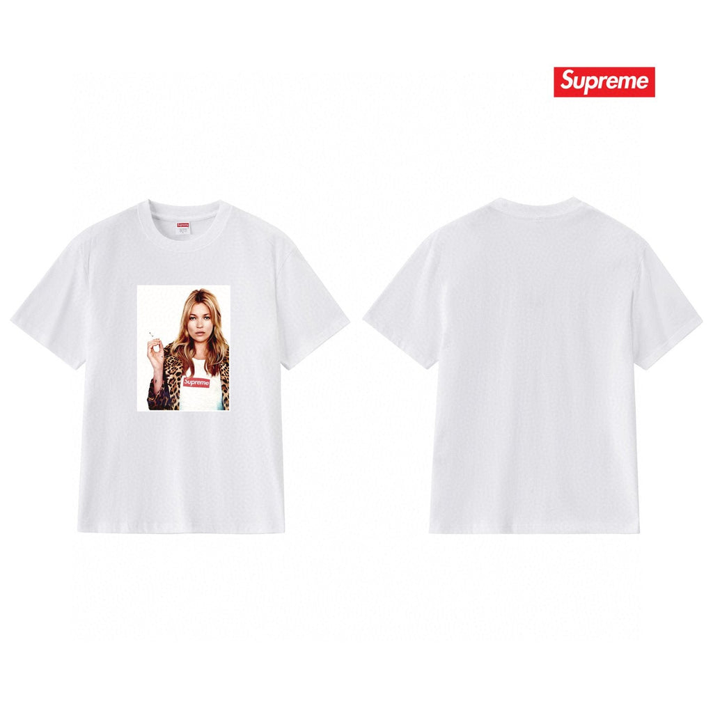 Supreme Kate Moss Portrait Graphic T-Shirt ¡ª back