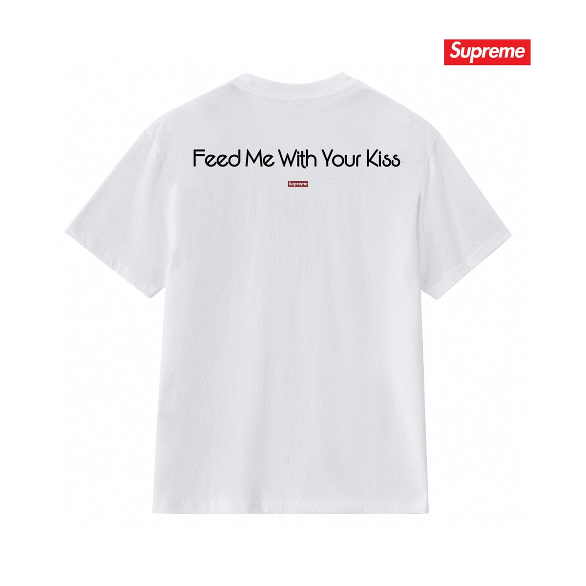 Supreme Front-and-Back Graphic T-Shirt ¡ª back