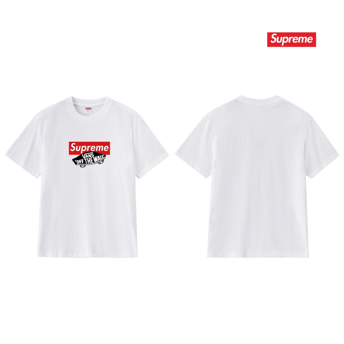 Supreme Vans Off The Wall Graphic T-Shirt ¡ª back