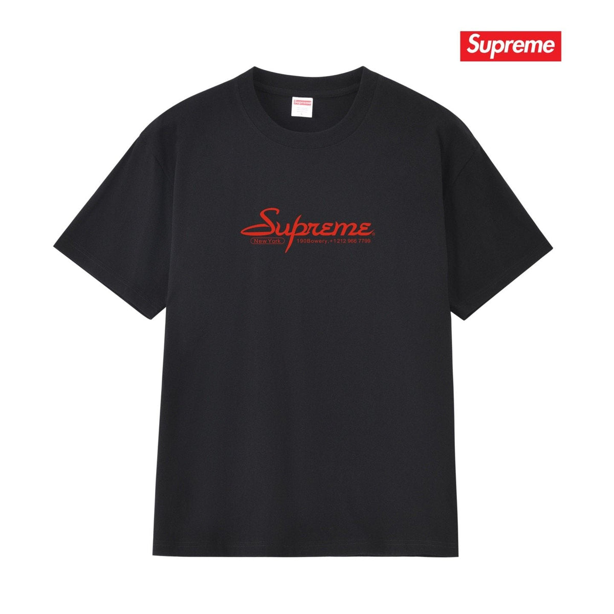 Supreme Script Logo Short-Sleeve T-Shirt ¡ª hero