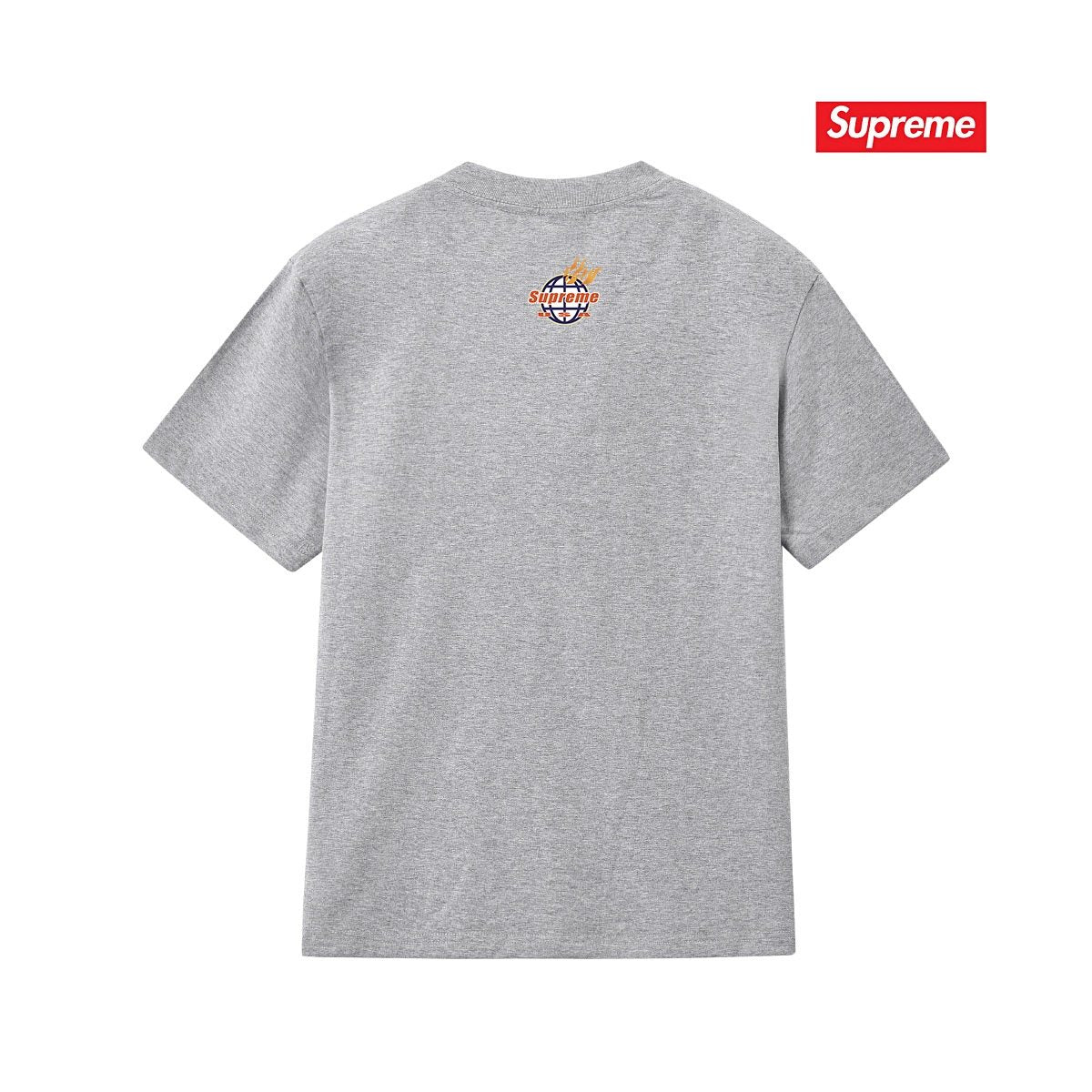 Supreme Flame Globe Graphic Short-Sleeve T-Shirt ¡ª back