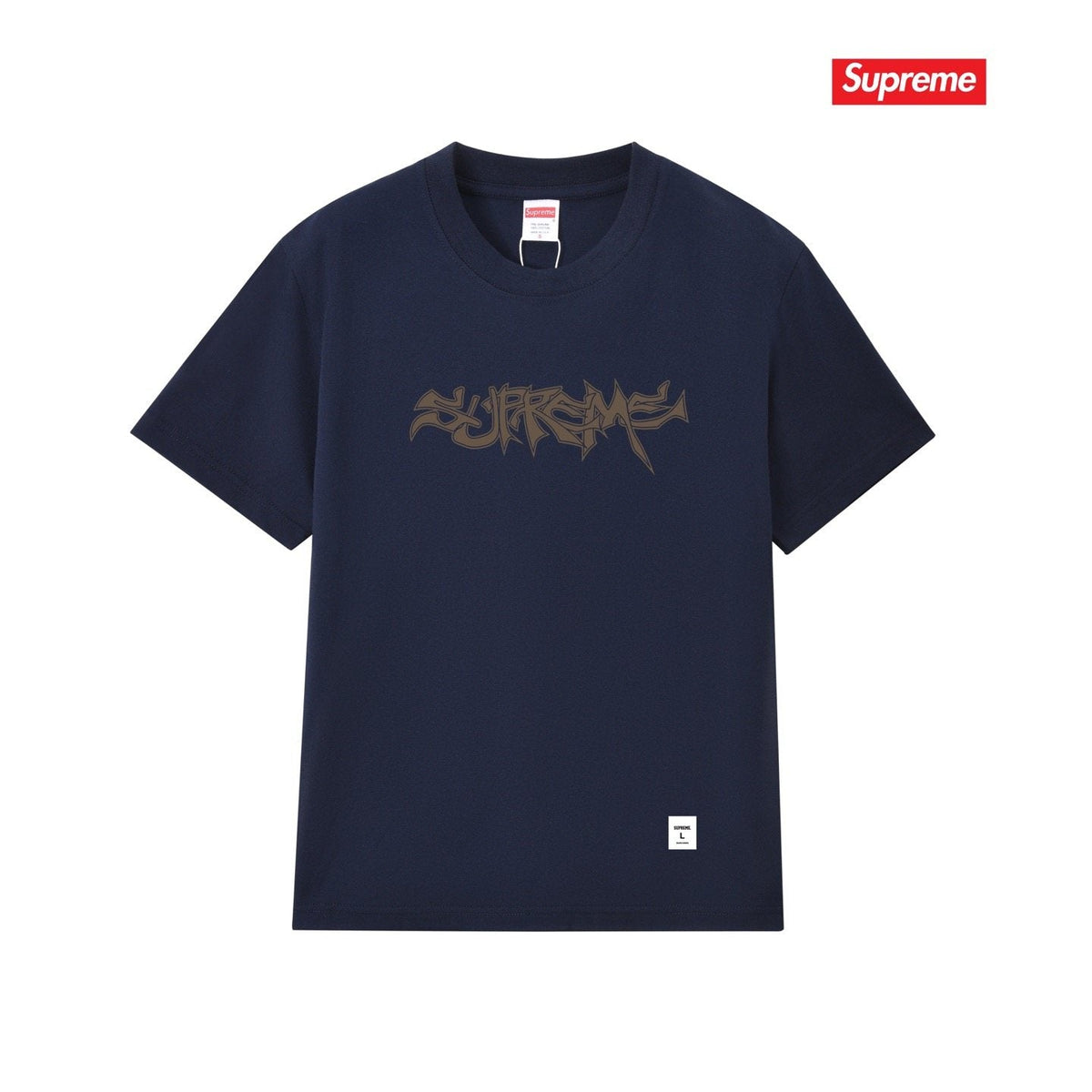 Supreme Graffiti Wordmark Short-Sleeve T-Shirt ¡ª front