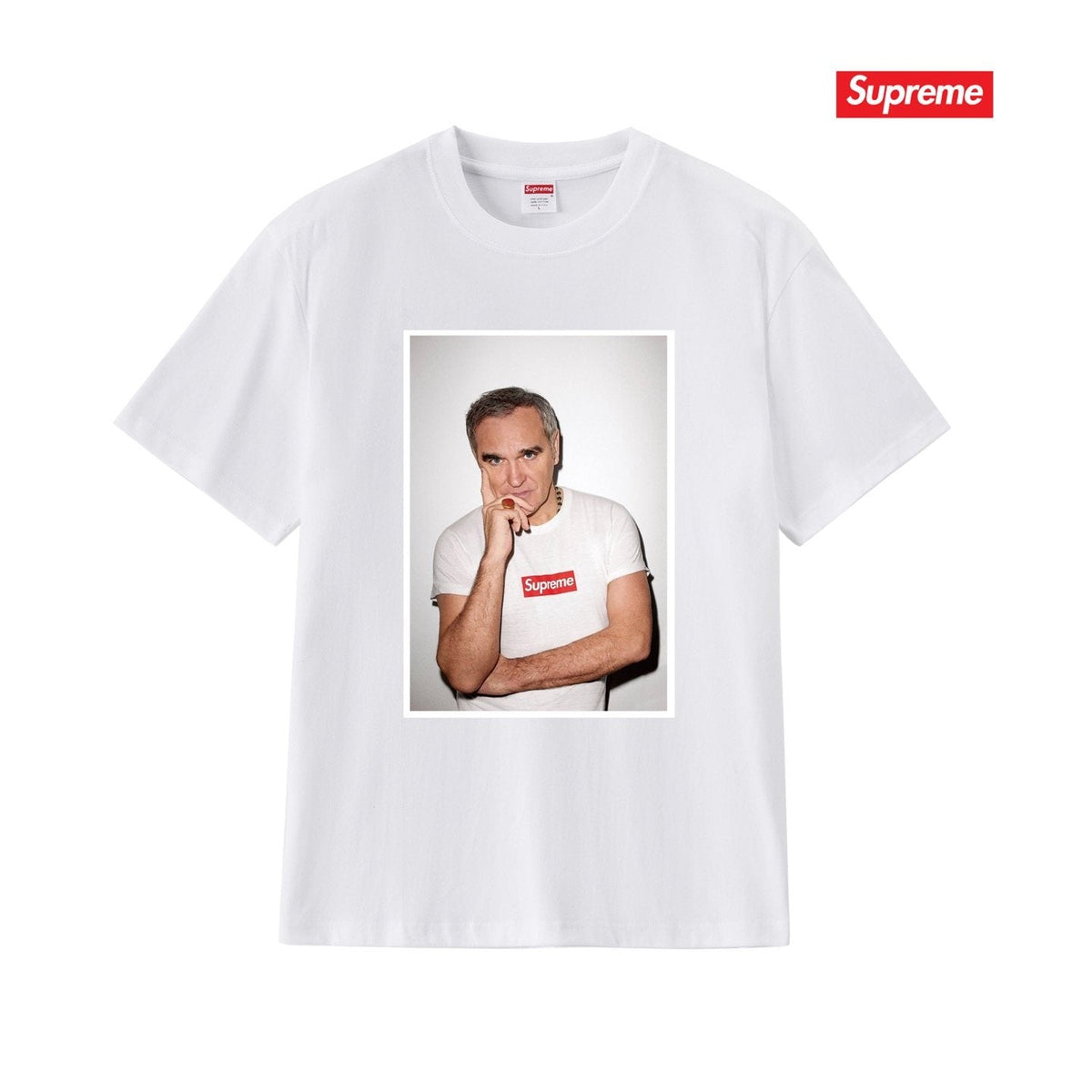 Supreme Portrait Graphic Short-Sleeve T-Shirt ¡ª front
