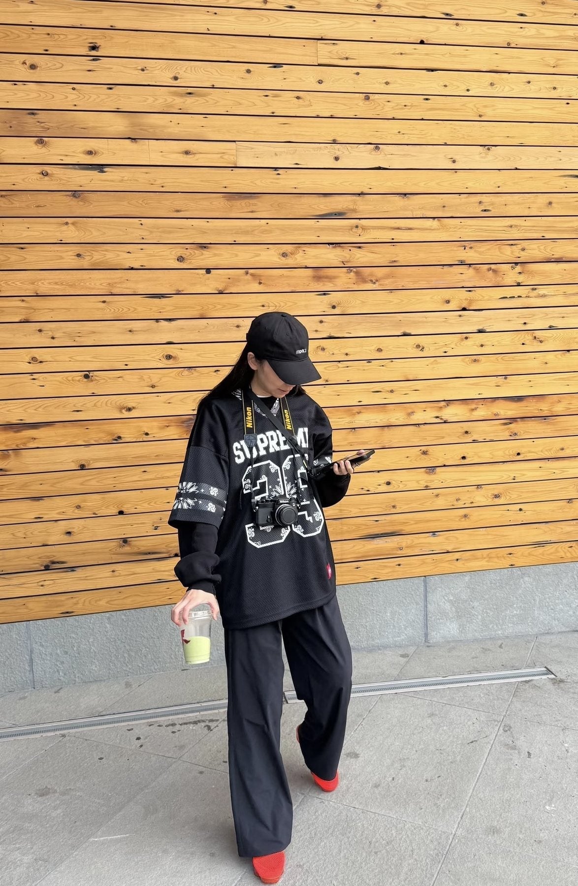 Supreme 39 Bandana-Trim Mesh Jersey T-Shirt ¡ª context