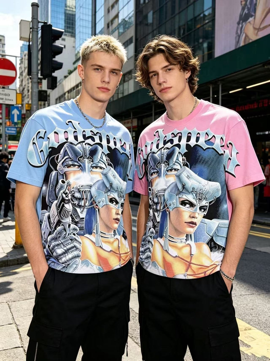 Godspeed Gothic Front Graphic T-Shirt ¡ª context
