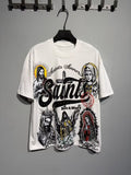 SAINT Religious Collage Graphic T-Shirt ¡ª front