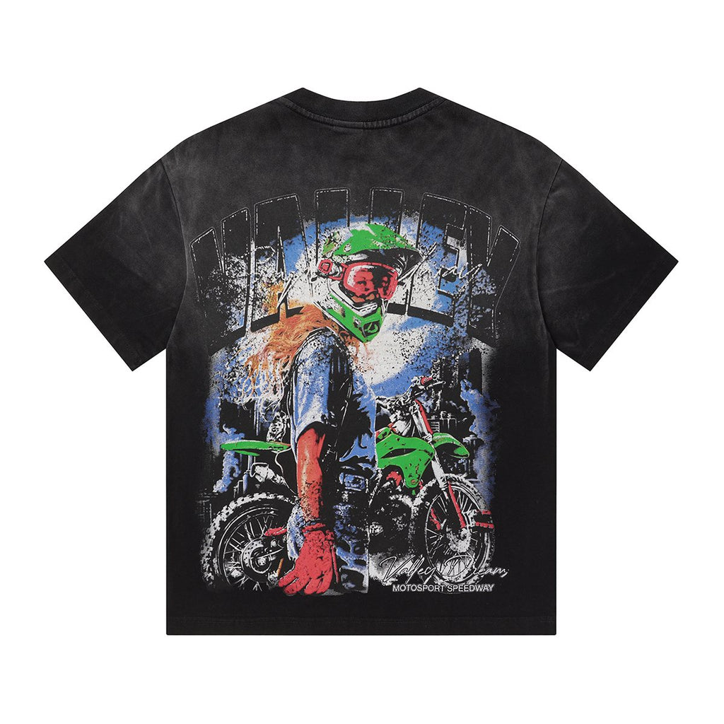 VALLEY Motorsport Speedway Graphic T-Shirt ¡ª back