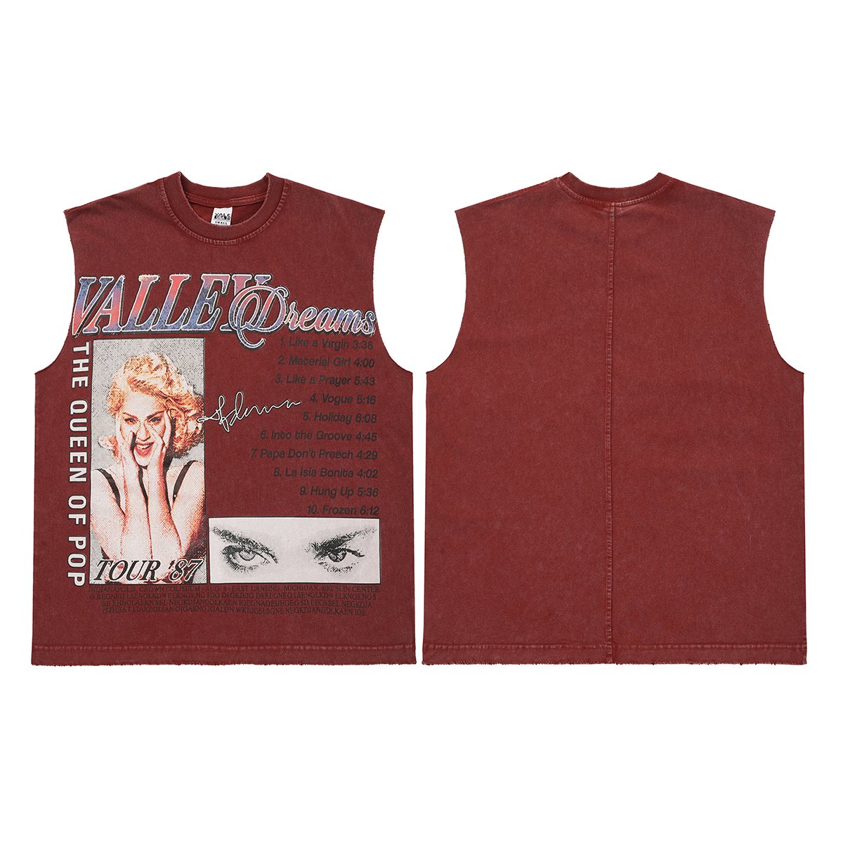 VALLEY Dreams Graphic Sleeveless T-Shirt ¡ª front