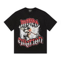 MIXED EMOTION Red & White Front/Back Graphic T-Shirt ¡ª hero