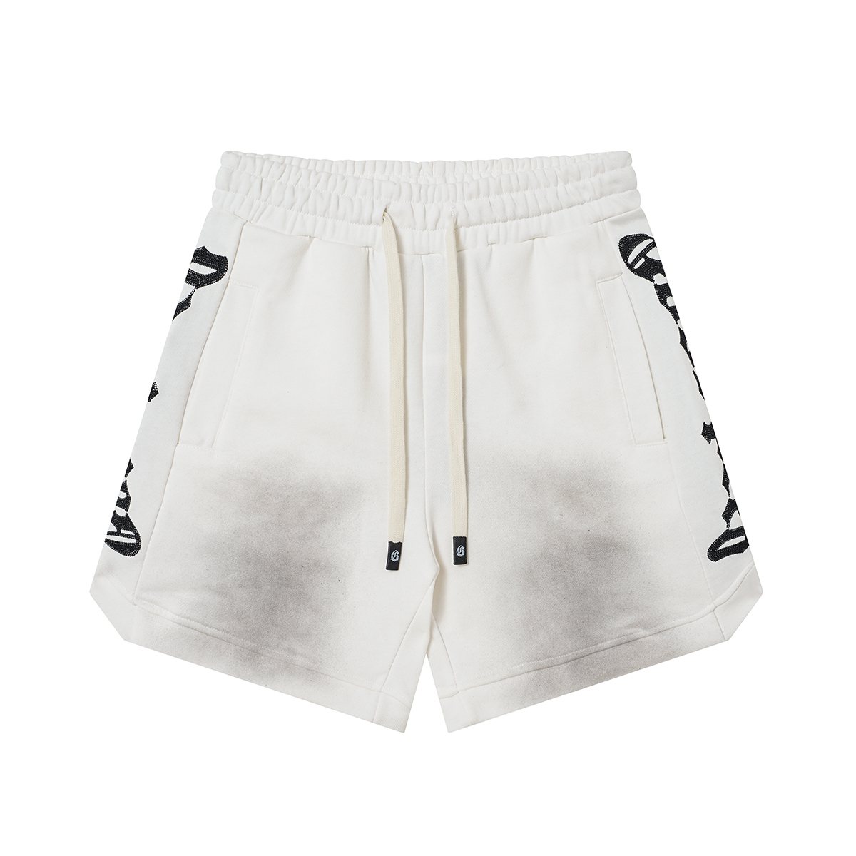 Godspeed Washed Drawstring Shorts ¡ª front