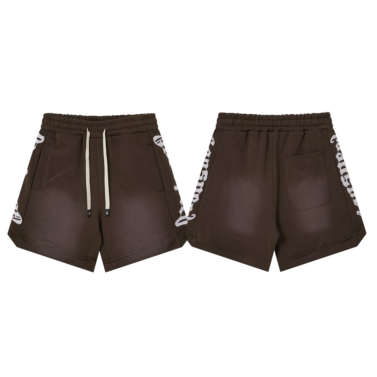 Godspeed Washed Drawstring Shorts ¡ª front
