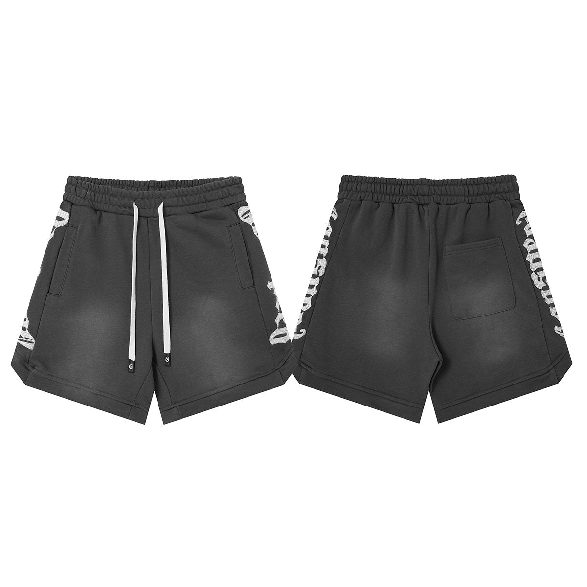Godspeed Washed Drawstring Shorts ¡ª front