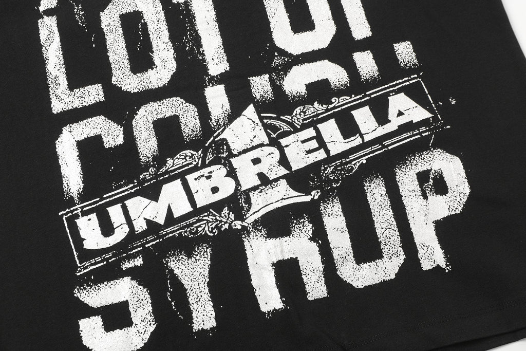 THAT'S A AWFUL LOT OF COUGH SYRUP Front & Back Graphic T-Shirt ¡ª detail