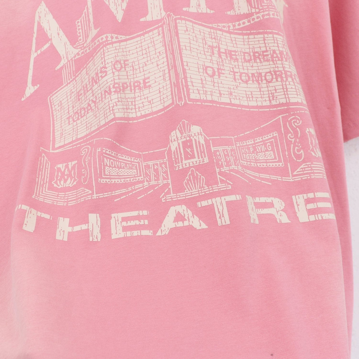 AMIRI Theatres Vintage Graphic Short-Sleeve T-Shirt ¡ª detail