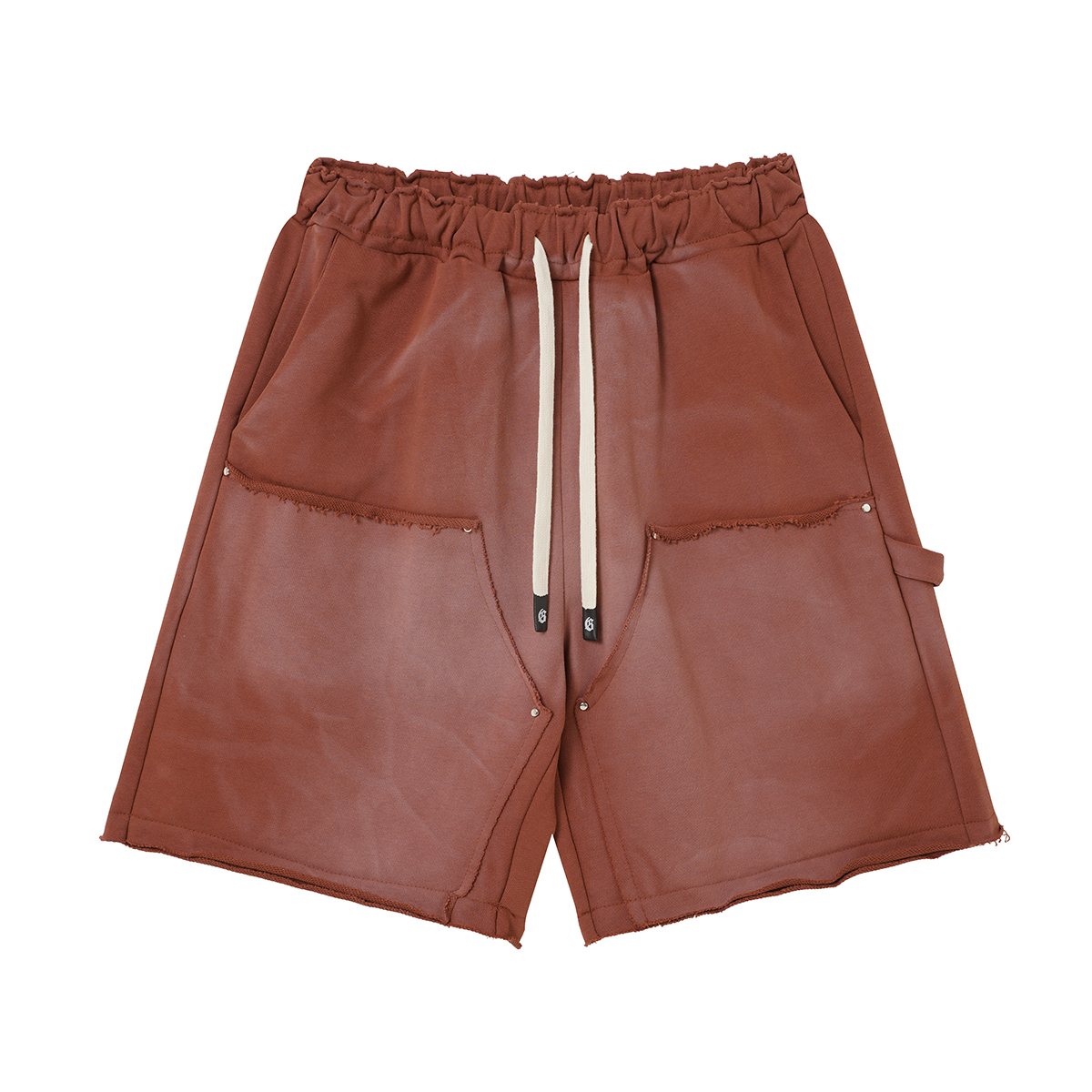 Godspeed Rear Pocket Graphic Cargo Sweat Shorts ¡ª front