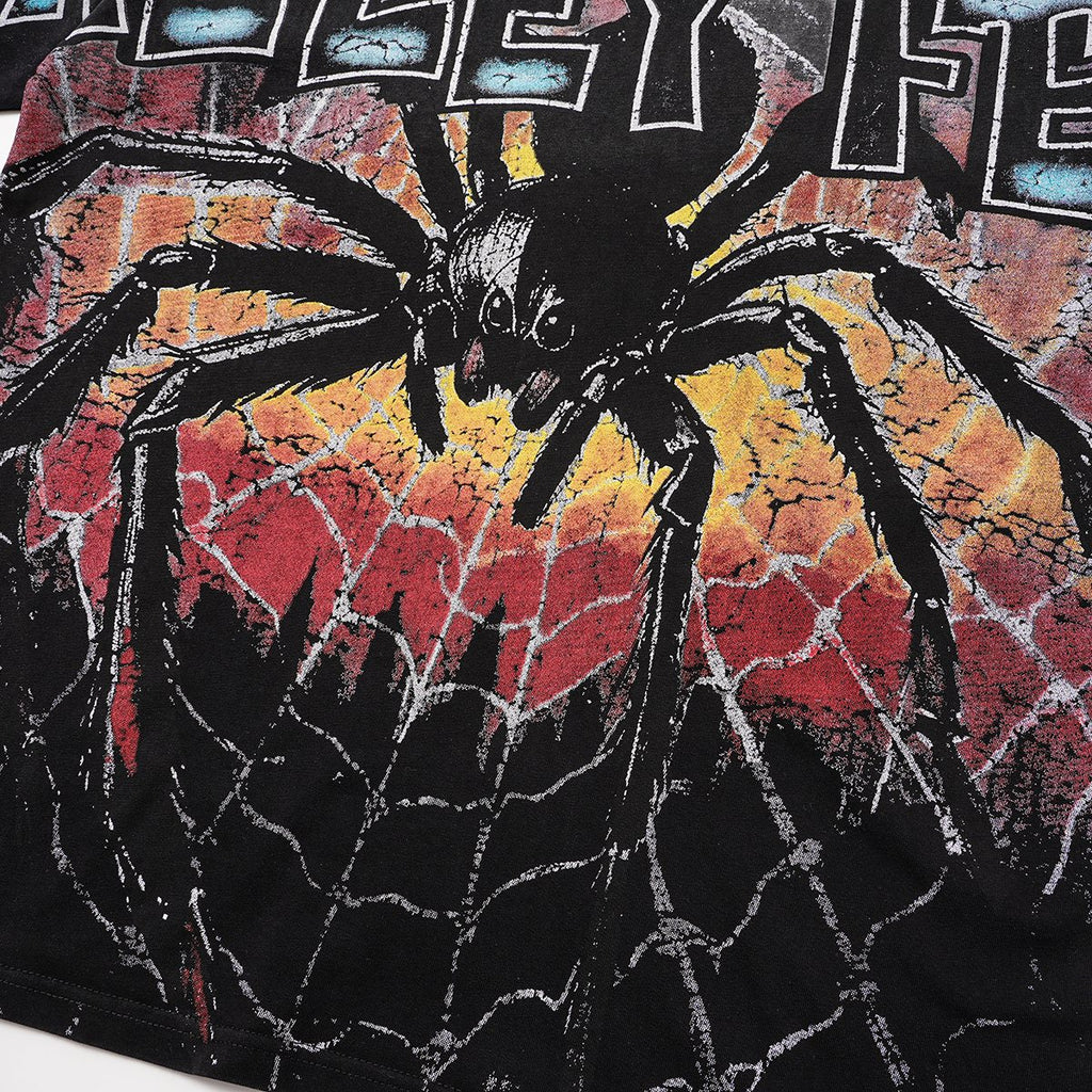 VALLEY Fest Spider Web Graphic T-Shirt ¡ª detail