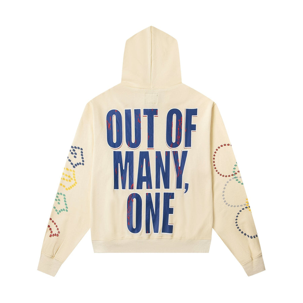 Godspeed Out of Many, One Graphic Hoodie ¡ª back