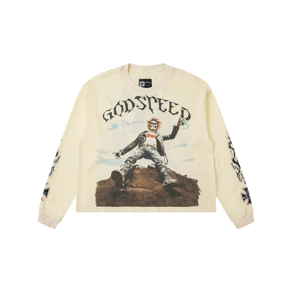 Godspeed E Pluribus Unum Graphic Long-Sleeve T-Shirt ¡ª hero