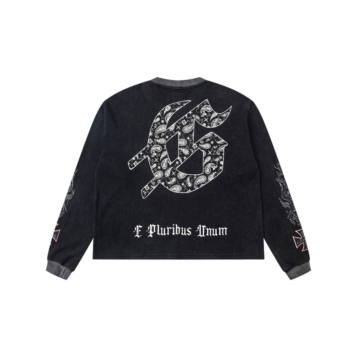Godspeed Hollywood Graphic Waffle Long-Sleeve T-Shirt ¡ª back