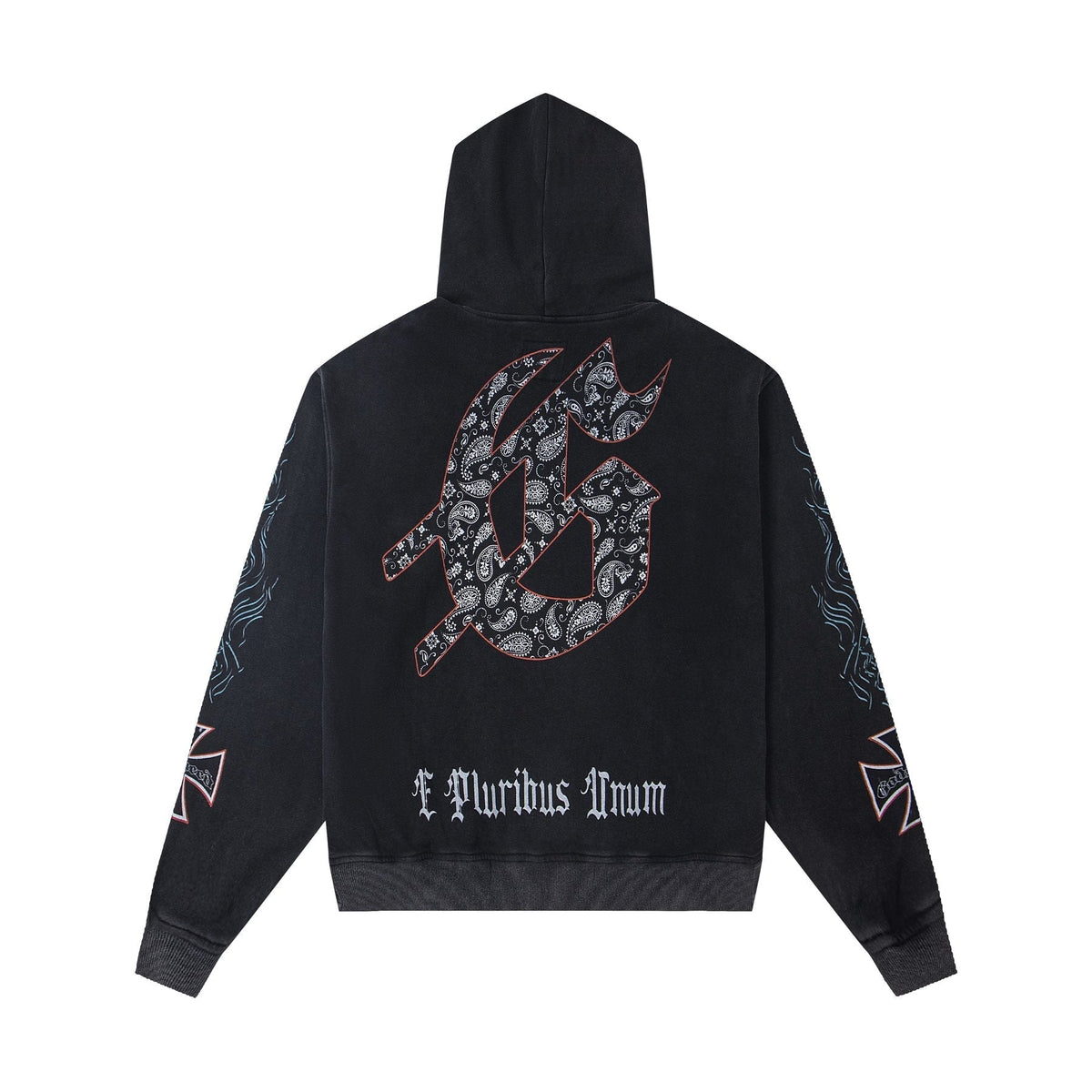 Godspeed Hollywood Fire Graphic Hoodie ¡ª back