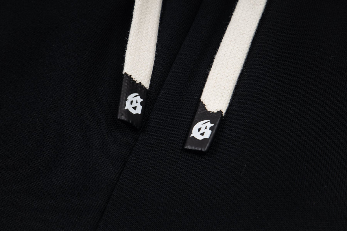 Godspeed Printed Side-Panel Drawstring Shorts ¡ª detail