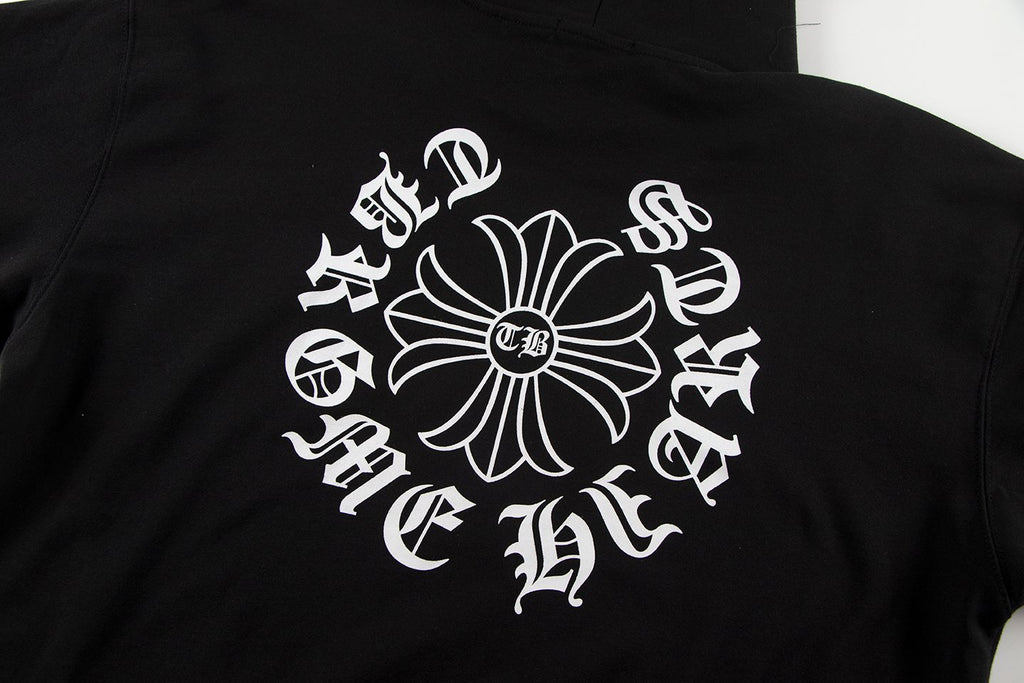 Chrome Hearts Flower Back Graphic Hoodie ¡ª detail