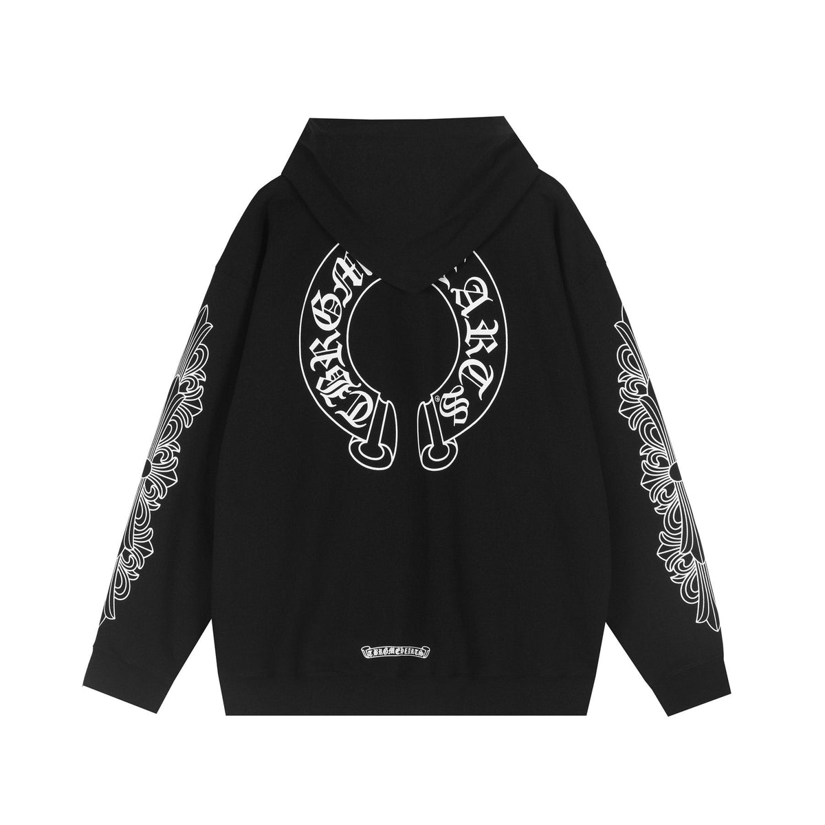 Chrome Hearts Horseshoe Graphic Zip Hoodie ¡ª back
