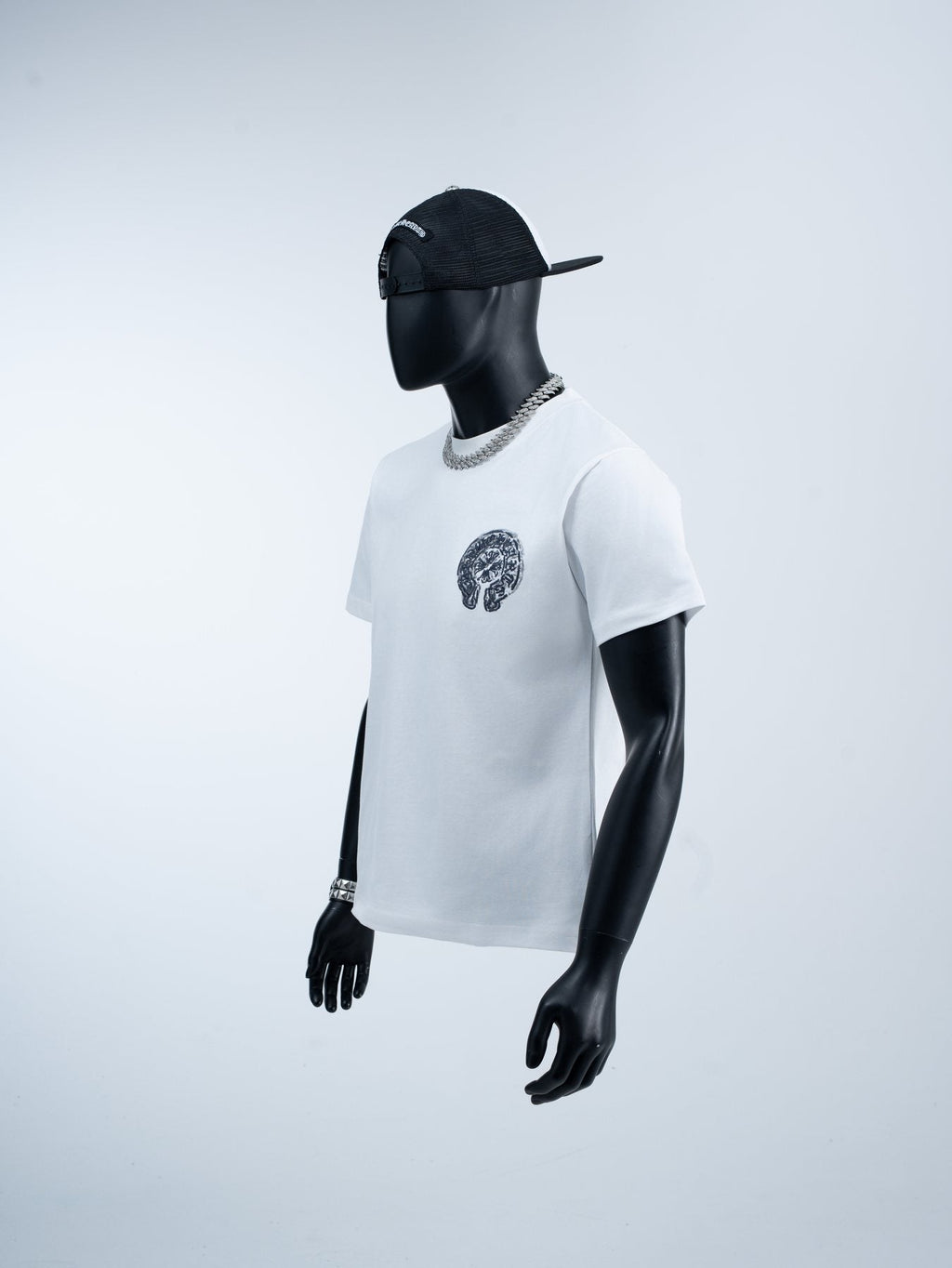 Chrome Hearts Back Emblem Graphic T-Shirt ¡ª context