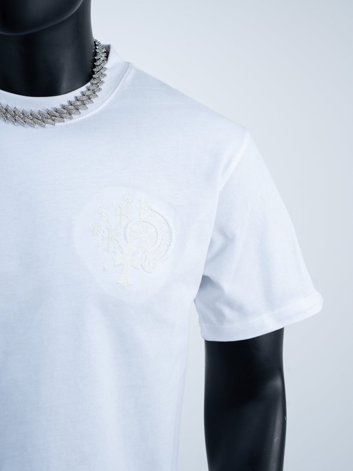 Chrome Hearts Cross Star Graphic Short-Sleeve T-Shirt ¡ª front