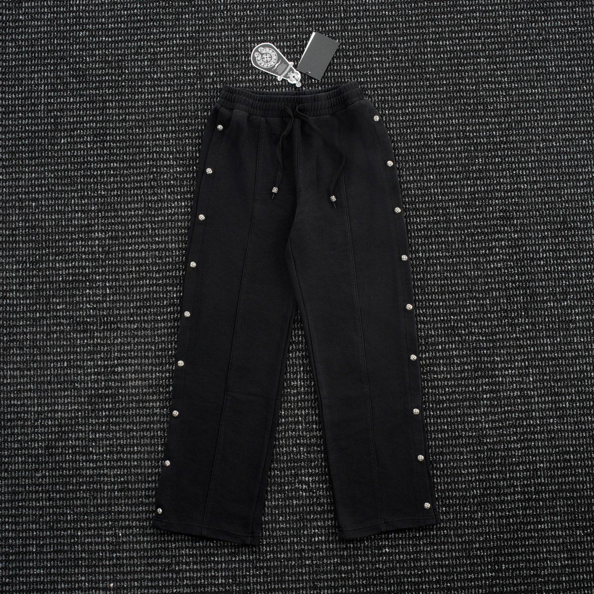 Chrome Hearts Cross Rivet Side-Snap Pants ¡ª hero