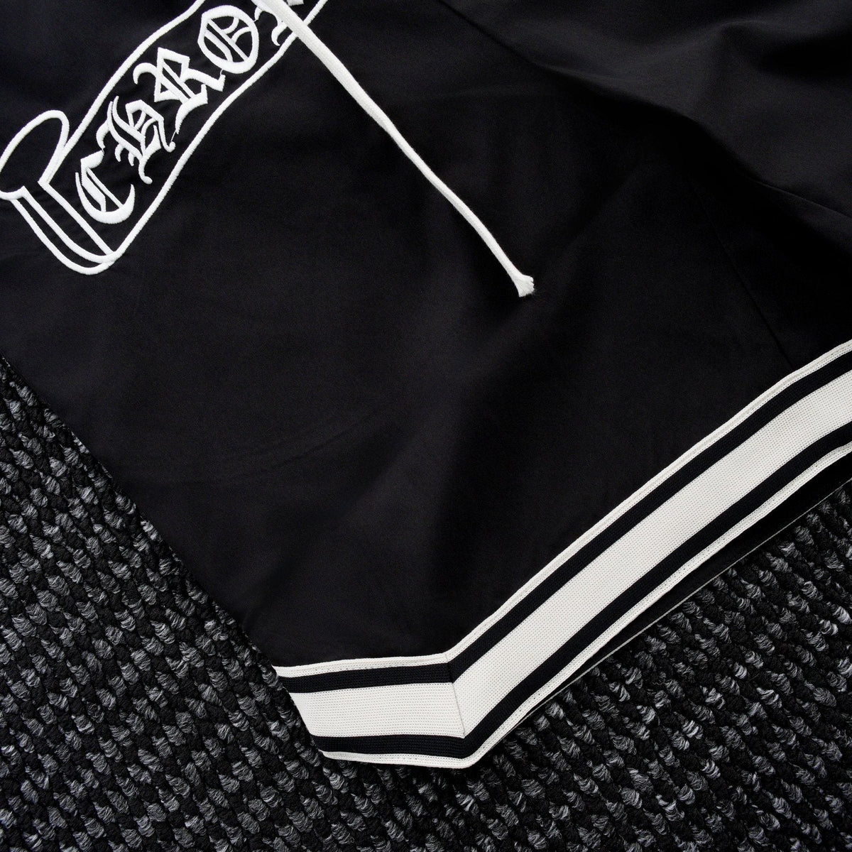 Chrome Hearts Cross Graphic Drawstring Shorts ¡ª detail