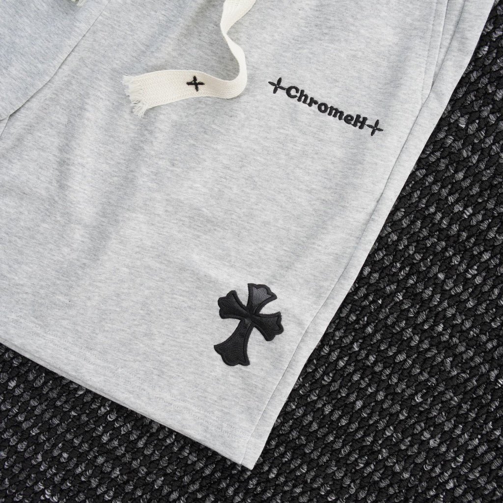 Chrome Hearts Cross Patch Drawstring Shorts ¡ª detail