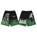 ASAALL Black Multicolor Graphic Shorts ¡ª hero