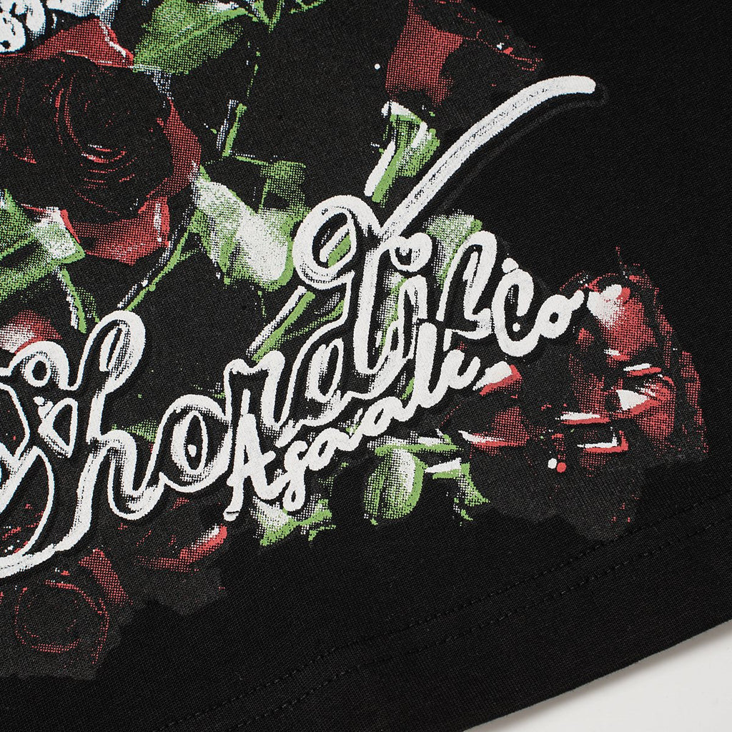 ASAALL Multicolor Front Graphic Short-Sleeve T-Shirt ¡ª detail