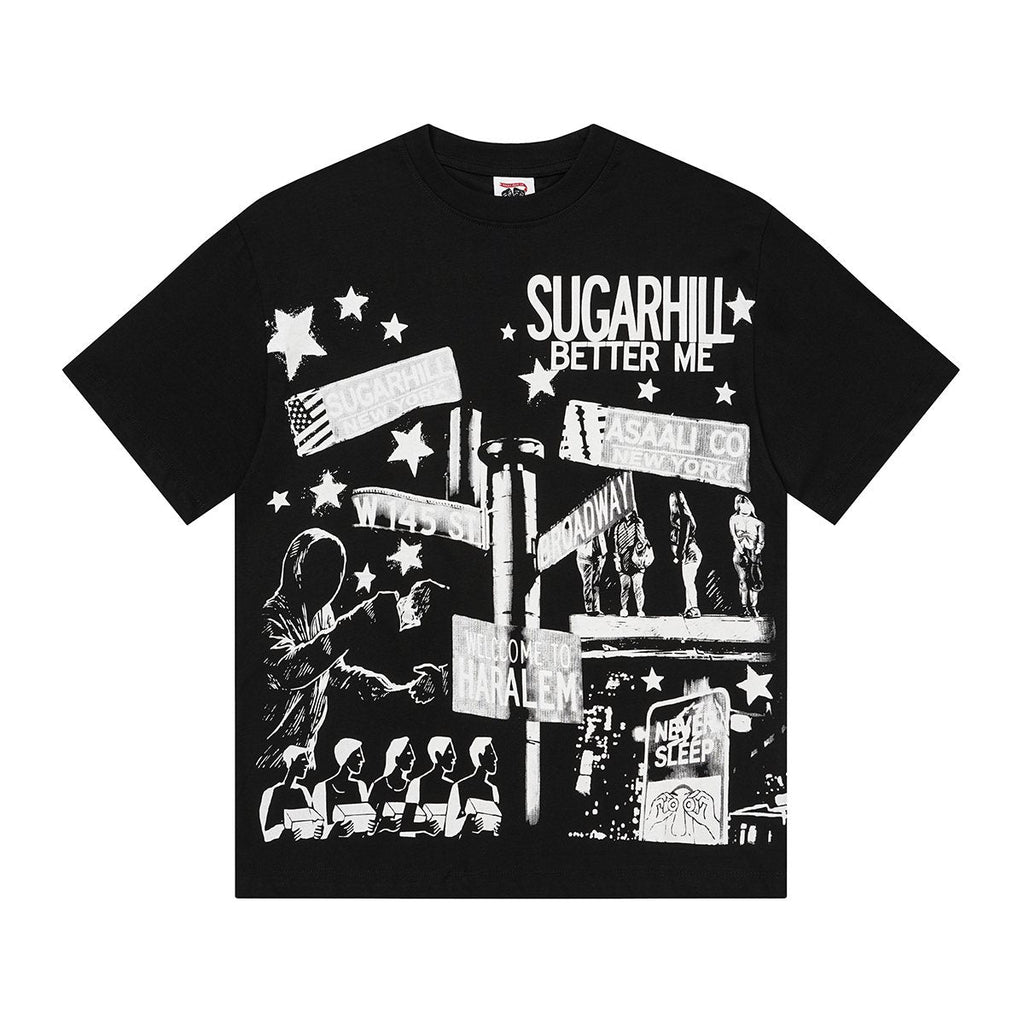 ASAALL Sugarhill NYC Statue Graphic T-Shirt ¡ª hero