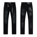 VALABASAS Washed Black Distressed Jeans ¡ª hero